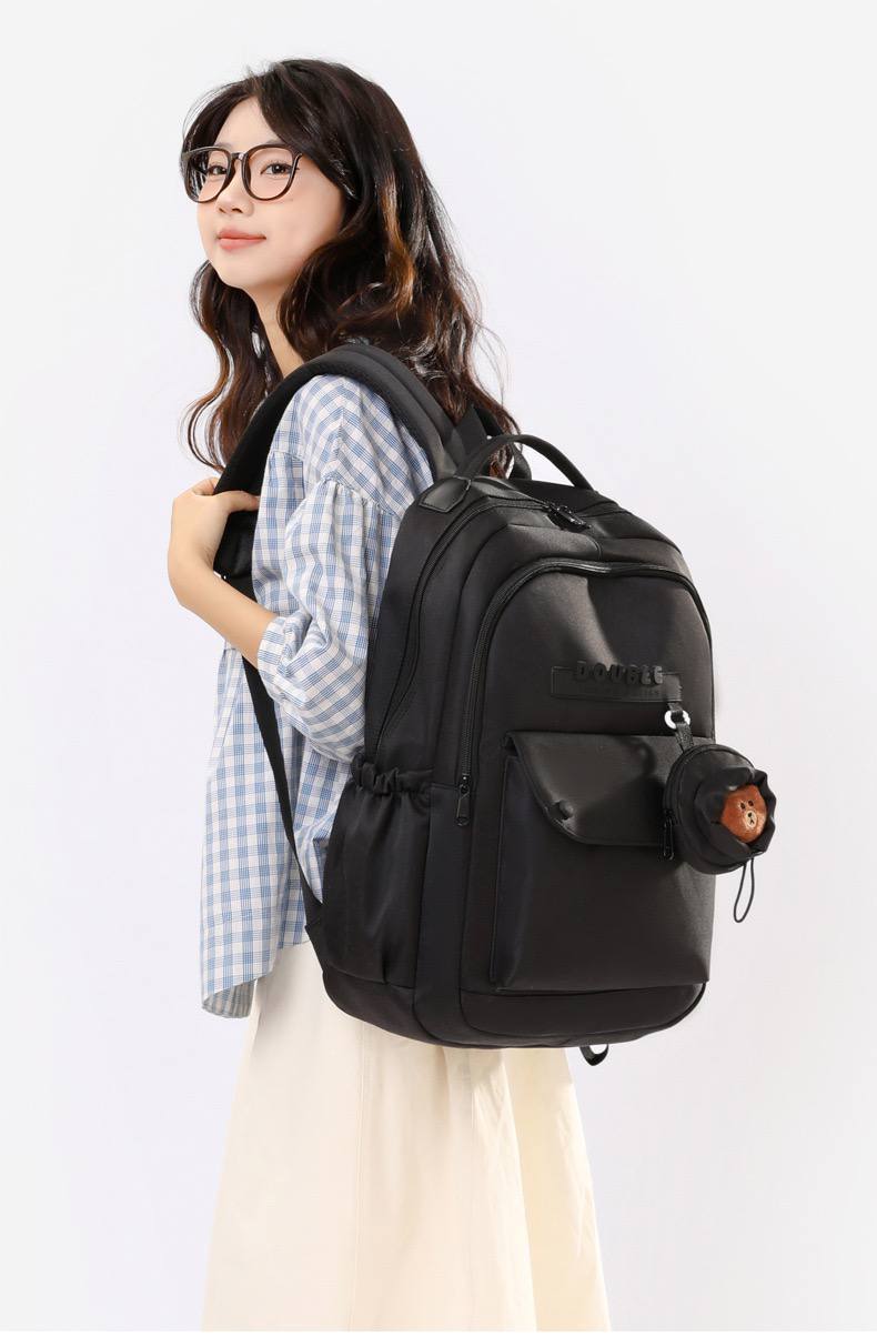 Cartable Noir Imperméable Premium - Confort & Tendance