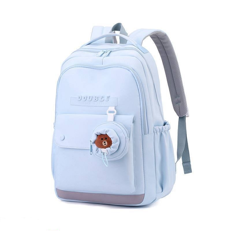 Cartable Bleu ciel Imperméable Premium - Confort & Tendance